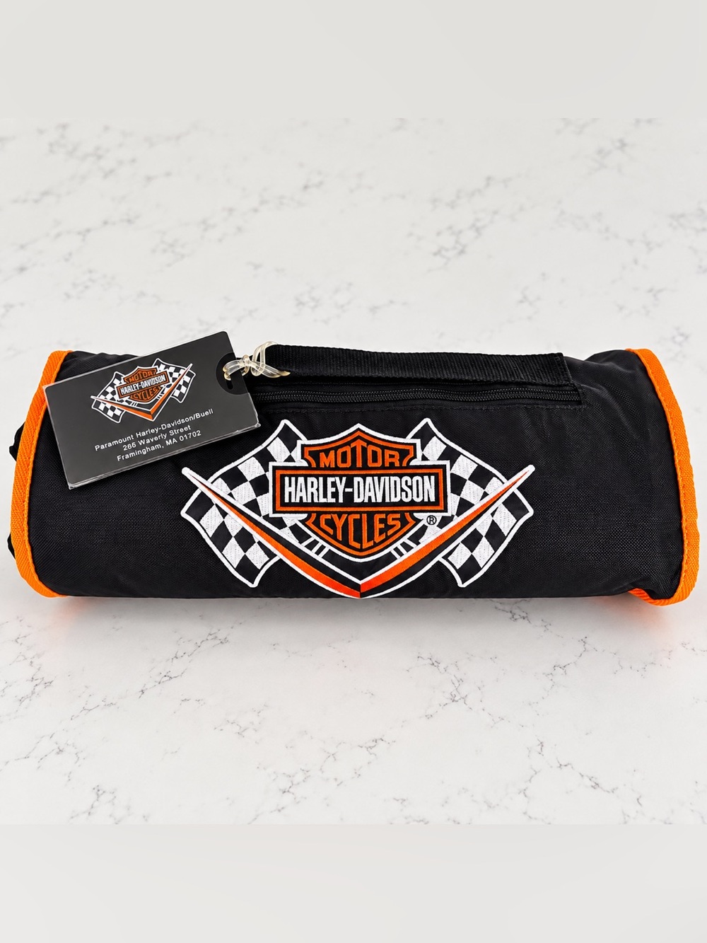 Harley-Davidson Collectors Stadium Picnic Blanket Vintage ~ New w/ Original Tag